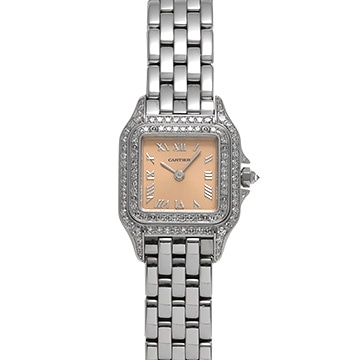 カルティエ パンテール SM WF3245F3 ピンク レディース 時計 【中古】【wristwatch】
