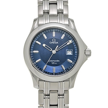 オメガ シーマスター 120 クォーツ 2511.81 ブルー メンズ 時計 【中古】【wristwatch】