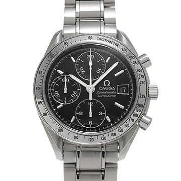 オメガ スピードマスター デイト 3513.50 ブラック メンズ 時計 【中古】【wristwatch】