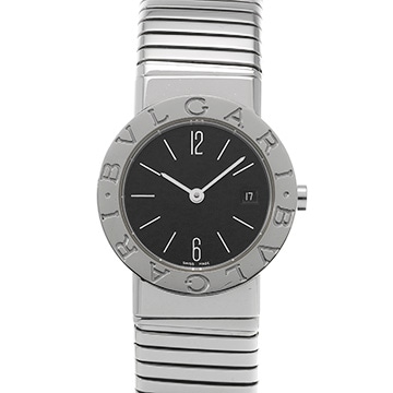 ブルガリ ブルガリブルガリ トゥボガス BB262TS ブラック レディース 時計 【中古】【wristwatch】