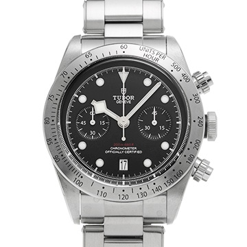チューダー / チュードル ヘリテージ ブラックベイ クロノ 79350 ブラック メンズ 時計 【中古】【wristwatch】