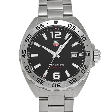 タグ ホイヤー フォーミュラ1 クォーツ WAZ1112.BA0875 ブラック メンズ 時計 【中古】【wristwatch】
