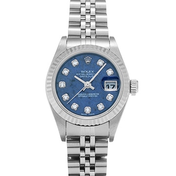 ロレックス デイトジャスト 79174G ソーダライト/ダイヤモンド レディース 時計 【中古】【wristwatch】