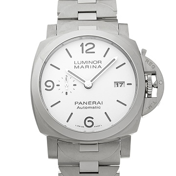 パネライ ルミノールマリーナ 44mm PAM01314 ホワイト メンズ 時計 【中古】【wristwatch】