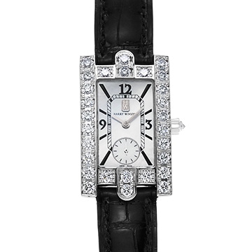 ハリー ウィンストン レディー アヴェニュー 310/LQWL.MD/D3.1 ホワイトシェル/ダイヤモンド レディース 時計 【中古】【wristwatch】