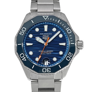 タグ ホイヤー アクアレーサー プロフェッショナル300 WBP5111.BA0013 ブルー メンズ 時計 【中古】【wristwatch】