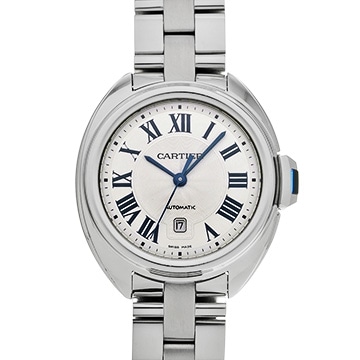 カルティエ クレ ドゥ カルティエ 31mm WSCL0005 シルバー レディース 時計 【中古】【wristwatch】