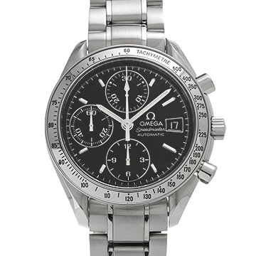 オメガ スピードマスター デイト 3513.50 ブラック メンズ 時計 【中古】【wristwatch】