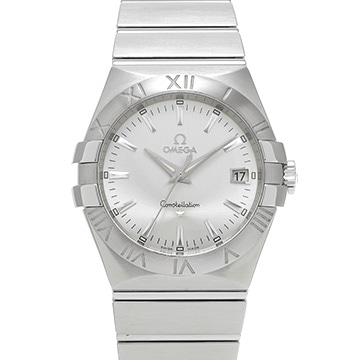 オメガ コンステレーション クォーツ 123.10.35.60.02.001 シルバー メンズ 時計 【中古】【wristwatch】