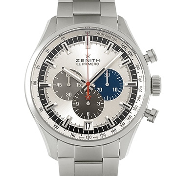 ゼニス クロノマスター エル・プリメロ 36000VpH 03.2520.400/69.M2280 シルバー メンズ 時計 【中古】【wristwatch】