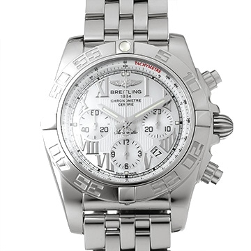 ブライトリング クロノマット 44 AB011012/A691 ホワイトシェル メンズ 時計 【中古】【wristwatch】