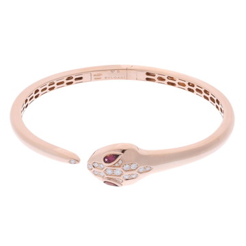 ブルガリ セルペンティ セドゥットーリ ブレスレット #m ゴールド 352820 K18ピンクゴールド PG レディース ジュエリー 【中古】【jewelry】