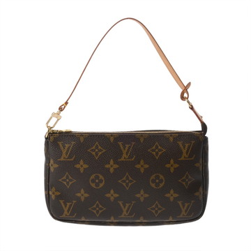 ルイ ヴィトン モノグラム ポシェット アクセソワール ブラウン M51980 モノグラムキャンバス レディース 【中古】【bag】