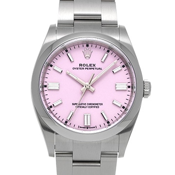 ロレックス オイスターパーペチュアル 36 126000 キャンディピンク メンズ 時計 【中古】【wristwatch】