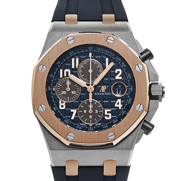 オーデマ ピゲ ロイヤルオーク オフショア クロノグラフ 26471SR.OO.D101CR.01 ブルー/グレー メンズ 時計 【中古】【wristwatch】