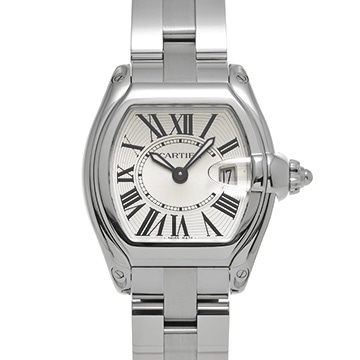 カルティエ ロードスター SM W62016V3 シルバー レディース 時計 【中古】【wristwatch】