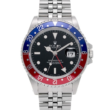 ロレックス GMTマスターII 16710 ブラック メンズ 時計 【中古】【wristwatch】
