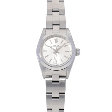 ロレックス オイスターパーペチュアル レディ 24 76080 シルバー レディース 時計 【中古】【wristwatch】