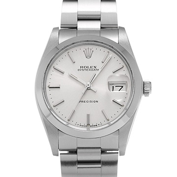 ロレックス オイスター デイト 6694 シルバー メンズ 時計 【中古】【wristwatch】