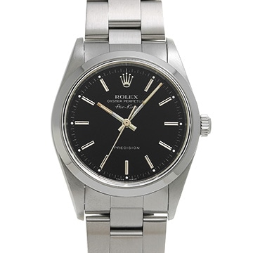 ロレックス エアキング 14000M ブラック メンズ 時計 【中古】【wristwatch】