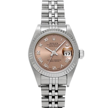 ロレックス デイトジャスト 79174 ピンク レディース 時計 【中古】【wristwatch】