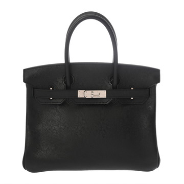 エルメス バーキン 30 ブラック ヴァッシュリエジュ レディース バッグ 【中古】【bag】