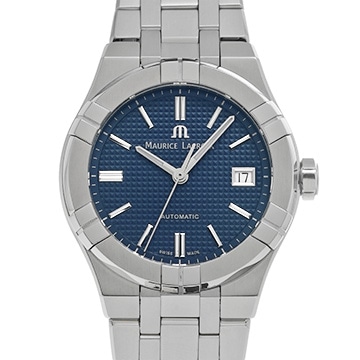 モーリス ラクロア アイコン オートマティック AI6007-SS002-430-1 ブルー メンズ 時計 【中古】【wristwatch】