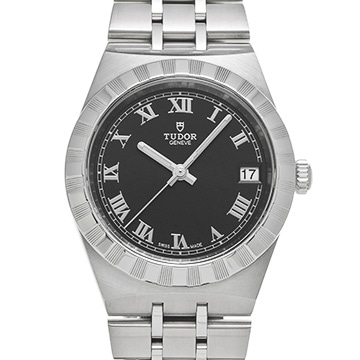 チューダー / チュードル ロイヤル 28400 ブラック ユニセックス 時計 【中古】【wristwatch】