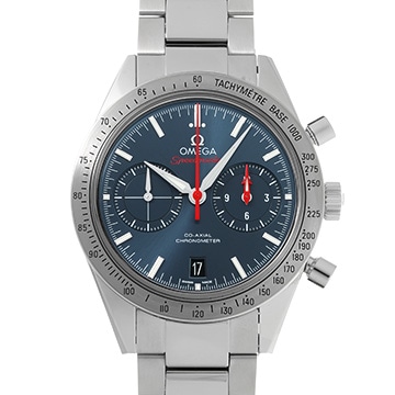 オメガ スピードマスター 57 コーアクシャル 331.10.42.51.03.001 ブルー メンズ 時計 【中古】【wristwatch】