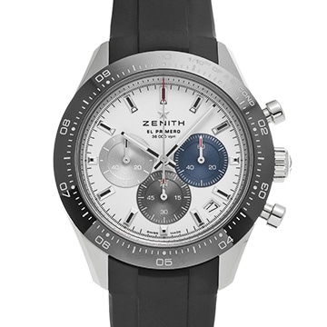 ゼニス クロノマスター スポーツ エル・プリメロ 03.3100.3600/69.M3100 ホワイト メンズ 時計 【中古】【wristwatch】