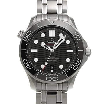 オメガ シーマスター ダイバー300 コーアクシャル マスタークロノメーター 210.30.42.20.01.001 ブラック メンズ 時計 【中古】【wristwatch】