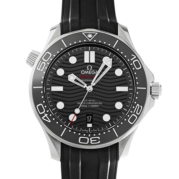 オメガ シーマスター ダイバー300 コーアクシャル マスタークロノメーター 210.32.42.20.01.001 ブラック メンズ 時計 【中古】【wristwatch】