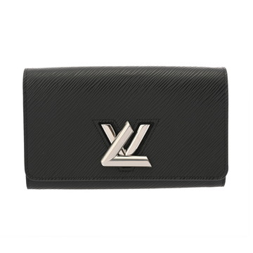 ルイ ヴィトン エピ ポルトフォイユ ツイスト チェーン ブラック M62308 エピレザー レディース 【中古】【other】