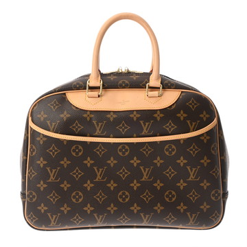 ルイ ヴィトン モノグラム ドーヴィル ブラウン M47270 モノグラムキャンバス レディース バッグ 【中古】【bag】