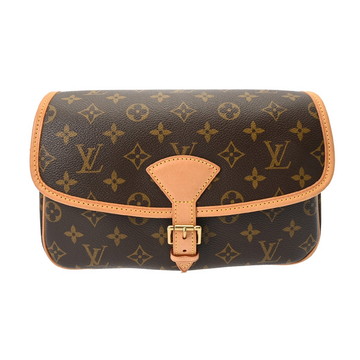 ルイ ヴィトン モノグラム ソローニュ ブラウン M42250 モノグラムキャンバス レディース バッグ 【中古】【bag】