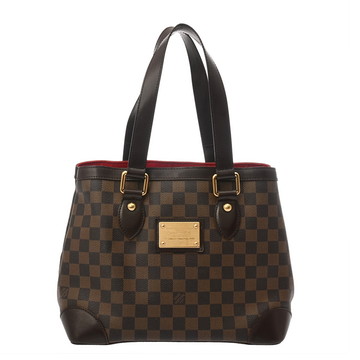 ルイ ヴィトン ダミエ ハムステッド PM エベヌ N51205 ダミエキャンバス レディース バッグ 【中古】【bag】