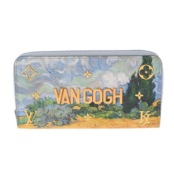 ルイ ヴィトン マスターズコレクション ジッピーウォレット マルチカラー M64607 レザー レディース 財布 【中古】【purse】