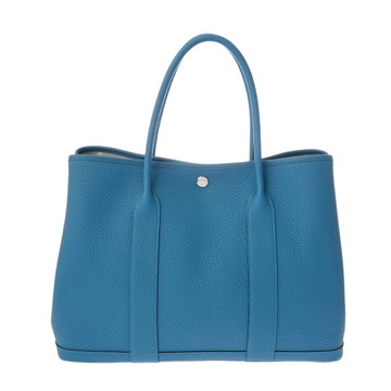 エルメス ガーデンパーティ PM ブルーザンジバル ネゴンダ レディース バッグ 【中古】【bag】