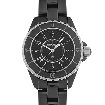 シャネル J12 33MM H0682 ブラック レディース 時計 【中古】【wristwatch】