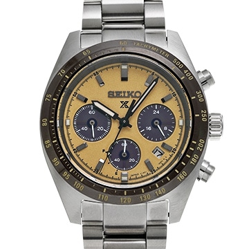 セイコー プロスペックス スピードタイマー SBDL089 ゴールド/ブラック メンズ 時計 【中古】【wristwatch】