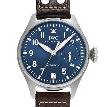IWC ビッグパイロットウォッチ プティ・プランス IW501002 ブルー メンズ 時計 【中古】【wristwatch】