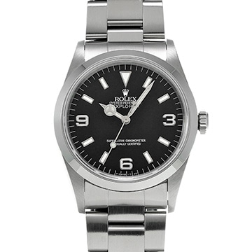 ロレックス エクスプローラー 14270 ブラック メンズ 時計 【中古】【wristwatch】