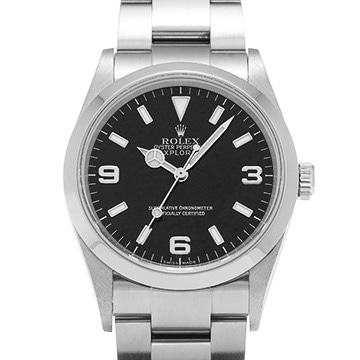 ロレックス エクスプローラー 114270 ブラック メンズ 時計 【中古】【wristwatch】