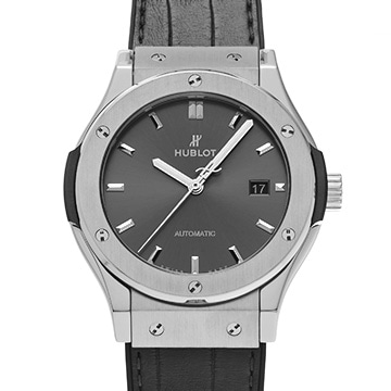 ウブロ クラシックフュージョン チタニウム レーシンググレー 542.NX.7071.LR グレー メンズ 時計 【中古】【wristwatch】