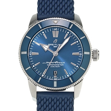 ブライトリング スーパーオーシャン ヘリテージ B20 オートマチック 44 AB2030161C1S1 ブルー メンズ 時計 【中古】【wristwatch】
