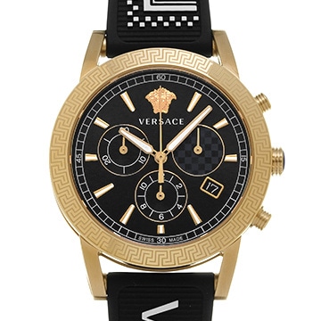 ヴェルサーチ スポーツテック VELT00119 ブラック メンズ 時計 【中古】【wristwatch】