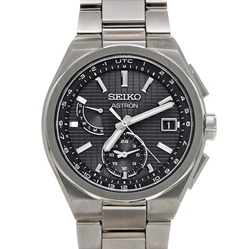 セイコー アストロン ネクスター SBXY067 ブラック メンズ 時計 【中古】【wristwatch】