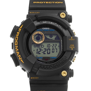 カシオ G-SHOCK マスター オブ G シー フロッグマン 30th GW-8230B-9AJR ブラック メンズ 時計 【中古】【wristwatch】