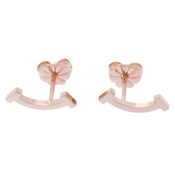 ティファニー Tスマイル ピアス ゴールド K18ピンクゴールド PG レディース ジュエリー 【中古】【jewelry】