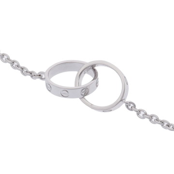 カルティエ ベビーラブ ブレスレット シルバー B6027200 K18ホワイトゴールド WG レディース ジュエリー 【中古】【jewelry】